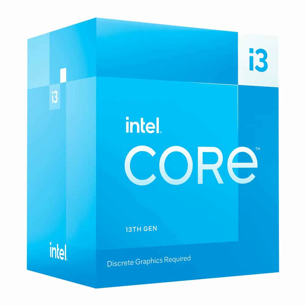 Intel 4 Core i3 13100F Raptor Lake CPU-Processor